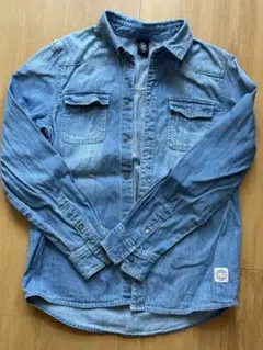&DENIM デニム長袖シャツ 140cm