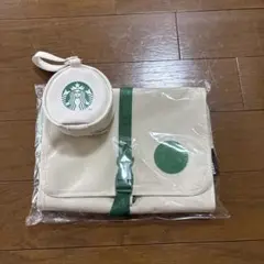 スターバックス⭐︎トラベルポーチ⭐︎新品未使用　丸ポーチ