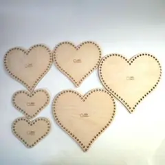 新品未使用 WOOD STITCH バッグ 底板 ６枚セット 木製底板 手芸