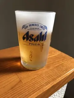 食品サンプル　ビール　アサヒビール　水滴付き