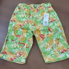 新品タグ付き　ikka イッカ ハーフパンツ 110サイズ 夏　ボタニカル