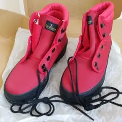 新品未使用　藤倉ゴム　キャラバン登山シューズ　レッド