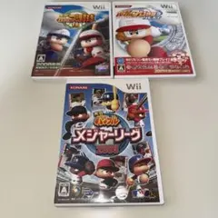 Wii 実況パワフルプロ野球 3本セット　パワプロ