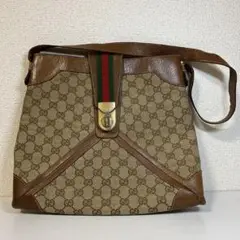 ◆GUCCI グッチ GGキャンバス シェリーライン ワンショルダーバック