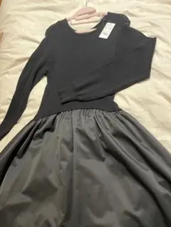 FAVORI ワンピース　新品未使用　タグ付き　ブラック