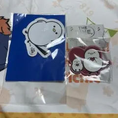 TBS THE TIME, シマエナガちゃん　シートマグネット＆ラバーマスコット