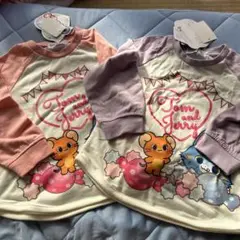 トムとジェリー　ロンT 100㎝　2枚セット