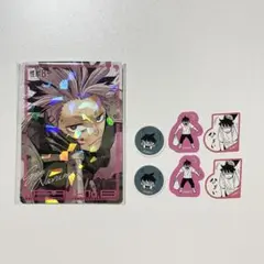 怪獣8号 8号展 クリアしおりセット フレークシール 最強ジャンプ 鳴海弦