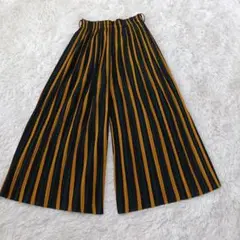Ems excite ガッチョパンツ ワイド プリーツ
