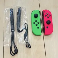 Nintendo Switch Joy-Con 緑 ピンク