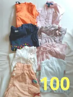 女の子Tシャツセット 100cm　おまとめ