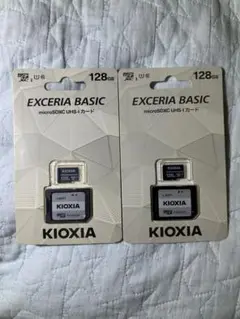 128GB microSDカード　2枚