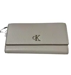 Calvin Klein Jeans ホワイトベージュ長財布　☆新品未使用品☆