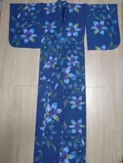 レディース浴衣　紺色