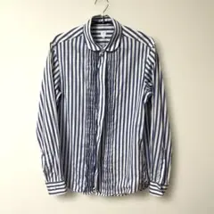 希望価格受付可☆ヒピハパ ストライプシャツ 長袖 M
