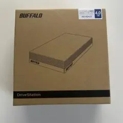 【新品未開封】BUFFALO HD-AD4U3 4.0TB 外付けハードディスク