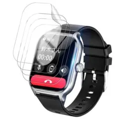 4枚　Pasonomi(パソノミ)スマートウォッチ 2 インチ保護フィルム