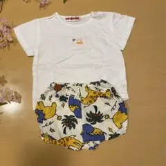 ベビートップスパンツ　アロハ柄　セット　90