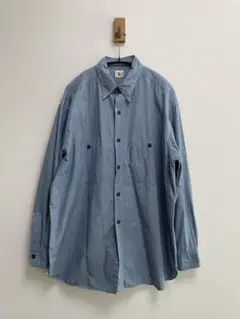 美中古　ブラームス　ルート　ストック　長袖シャンブレーシャツ　3