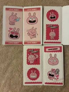 にしむらゆうじ　ラブラビット　ステッカー　シール