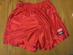 卓球　TSP レッド ショートパンツ