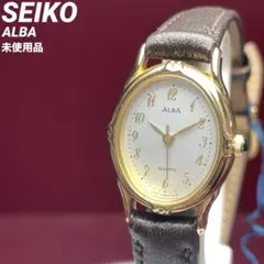 未使用 AQCK080 SEIKO ALBA QUARTZ 電池交換済 腕時計