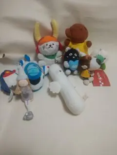 キャラクターアニメまとめてぬいぐるみ9体セット　こ263