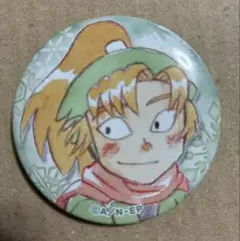 忍たま　善法寺伊作　缶バッジ　アニカプ