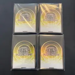 【新品】 遊戯王の日　参加賞　スリーブ20枚 4セット 魔法陣　黄色