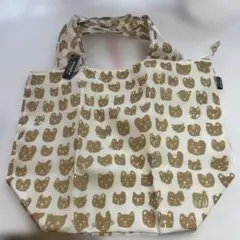 kippis トート型　エコバッグ　犬？猫？
