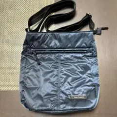 ハッシュパピー　ショルダーバッグ　紺