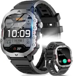スマートウォッチ Bluetooth5.3通話アプリ 防塵防水 スポーツウォッチ