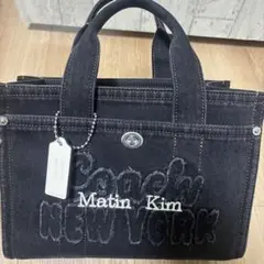COACH Matin Kim デニムトートバッグ