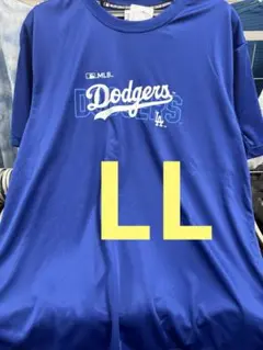 【新品】MLB ドジャース ブルー 半袖Tシャツ メンズ LL 青 大谷