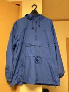 llbean アノラックパーカー　青