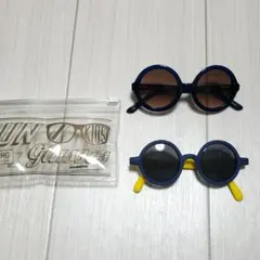 son and daughter amabro キッズベビーサングラス2点