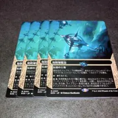 発明博覧会　ボーダーレス non foil 4枚セット　日本語　MTG