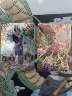 スーパードラゴンボールヒーローズ　孫悟飯SH、セルマックスSH