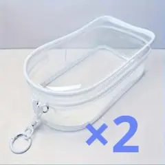 チャッピーさん専用出品　ポーチL ホワイト2点