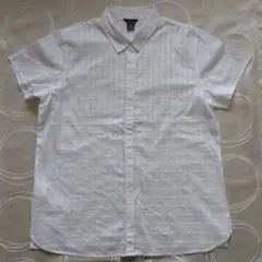 Eddie Bauer　白シャツ　半袖　 レディース