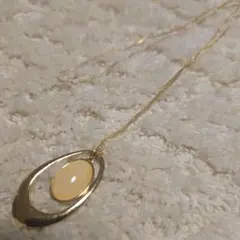 オーバルペンダント ネックレス