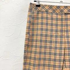 Burberry バーバリー ブルー レーベルノバチェックパンツ 38 Mサイズ