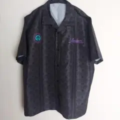 千葉ロッテマリーンズ　ブラックサマー　アロハシャツ　bsw