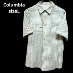 コロンビア Columbia 半袖 シャツ チェック メンズ