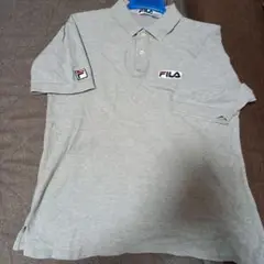 FILA グレー ポロシャツ