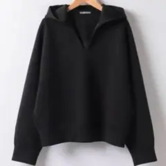 美品✨theory luxe フルジップブーティパーカー ネイビー リネン 近年 美品✨theory luxe フルジップブーティパーカー ネイビー リネン