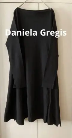daniela gregis ダニエラグレジス ボートネック ニット ワンピース