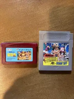 冒険島 I & II ゲームボーイ　ゲームボーイアドバンス　ソフトセット