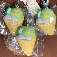 すみっコぐらし Sumikko Gurashi スクイーズ 3個 ペンギン？