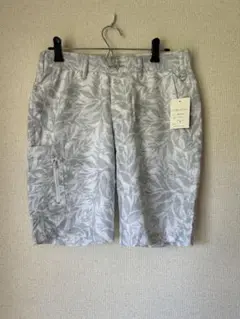 葉柄プリント ゴルフパンツ メンズ